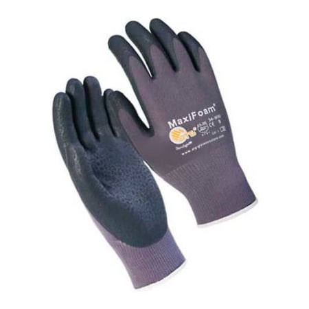 Pip Foam Nitrile, Palm & Fingers, 4 Abrasion Level, Gray, XL 34-900/XL